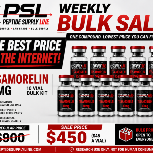 🔥TESAMORELIN 10mg WEEKLY SALE🔥